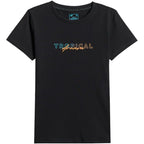 Women's T-shirt 4F F2717 deep black 4FWSS26TTSHF2717 20S