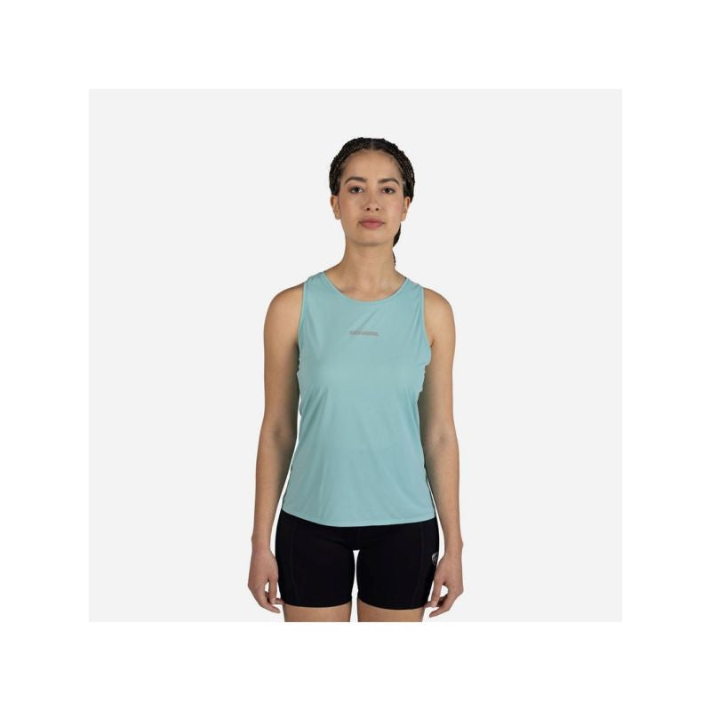 ROSSIGNOL Women's Training Top W Sapa Tank Blue Bieganie/Koszulki Your Sports Performance