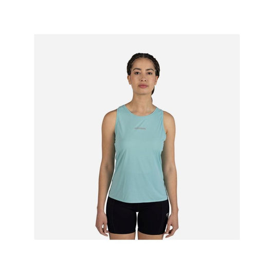 ROSSIGNOL Women's Training Top W Sapa Tank Blue Bieganie/Koszulki Your Sports Performance