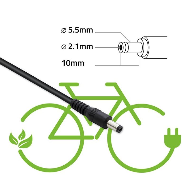 QOLTEC ELECTRIC BIKE BATTERY CHARGER 36V | 42V | 2A | 5.5*2.1 Zasilacze dedykowane/Zasilacze do pozostałych urządzeń Your Sports Performance