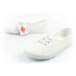 Lee Cooper shoes women's sneakers sporty white slip-on ballet flats