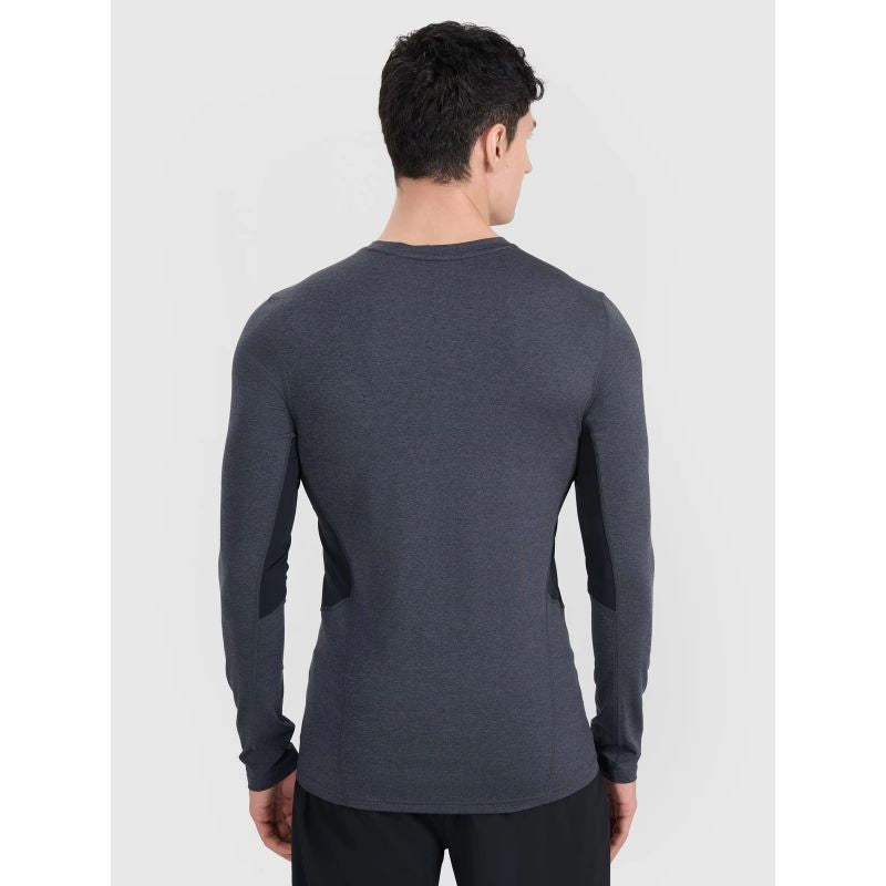 Men's quick-drying training longsleeve 4F 4FWMM00TFLOM507-22M *Kategoria tymczasowa Your Sports Performance