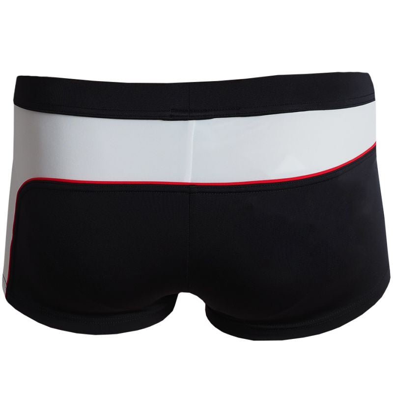 Aqua-Speed Grant M men's swimming shorts black and white 15 410 Clothing/Swimming/Aqua-Speed Your Sports Performance