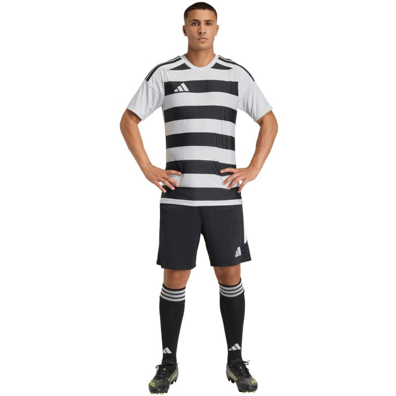 adidas Hooped 26 Jersey Men’s T-Shirt Grey-Black KF3396