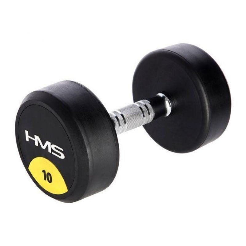 Rubber-coated dumbbell 10kg HMS HG PRO 10 In preparation Your Sports Performance