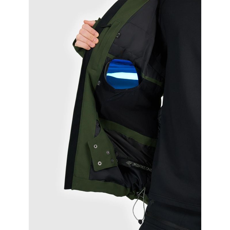 Men's 15000 membrane snowboard jacket 4F 4FRAW25TTJAM1051-43S *Kategoria tymczasowa Your Sports Performance
