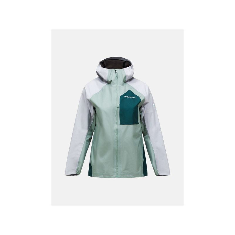 Women's PEAK PERFORMANCE W Trail Hipe 3L Shell Jacket green