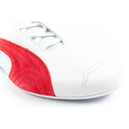 Puma men's sports shoes Ferrari Future Cat white natural leather fashionable