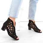 M.Daszyński W SAN32A suede ankle boots black Footwear/Lifestyle/M.Daszyński Your Sports Performance