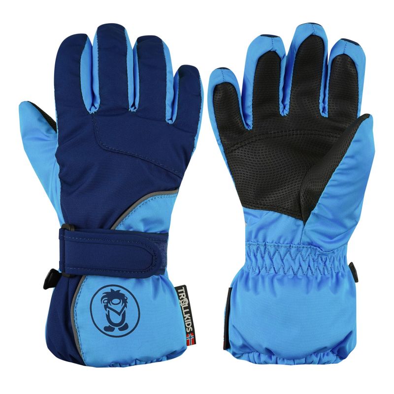 Trollkids Kids Troll Glove waterproof winter gloves for girls/boys blue (925-117) In preparation Your Sports Performance