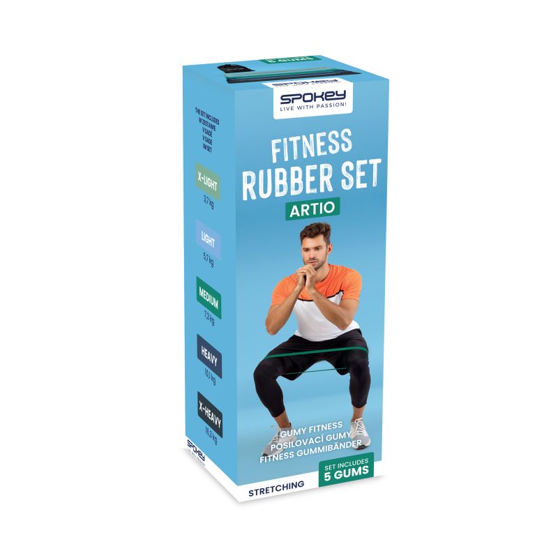 Spokey Artio SPK-943618 fitness rubber set Accessories/Training equipment Your Sports Performance
