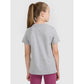 Girls' plain T-shirt 4F 4FJWMM00TTSHF2332-25M *Kategoria tymczasowa Your Sports Performance