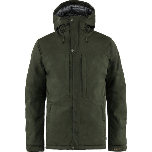 Fjällräven Skogsö Padded Jacket M men's winter jacket with hood, insulated, green (F82279-662) In preparation Your Sports Performance