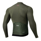 Rockbros 15220003002 ROAD TO SKY men's long sleeve cycling jersey S - green Rockbros