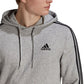 Adidas Essentials Fleece 3-Stripes Hoodie M GK9084 Clothing/Lifestyle Adidas