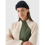 Women's sherpa fleece with stand-up collar 4F 4FRAW24TFLEF362-12S *Kategoria tymczasowa Your Sports Performance