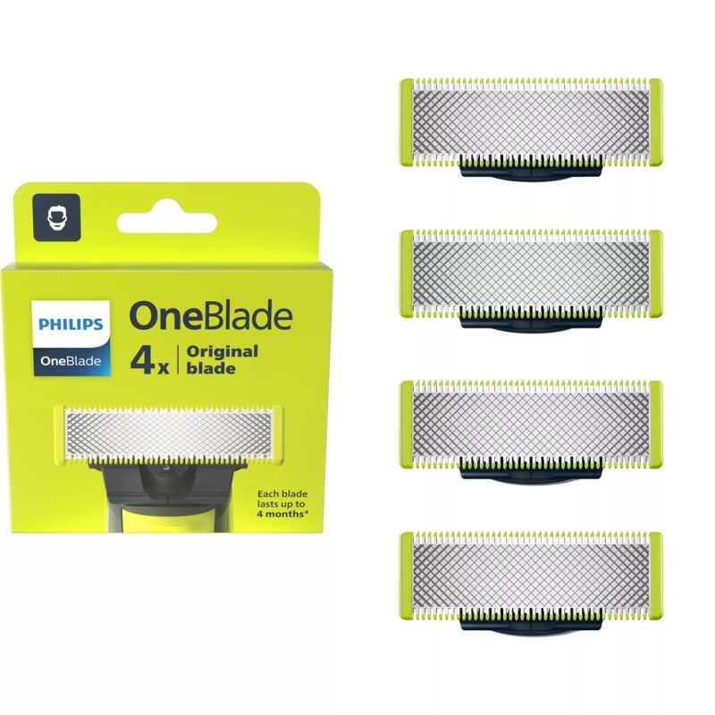 PHILIPS QP 240/50 One Blade replacement blades (4 pcs.) AGD - Akcesoria/Do golarek - ostrza Your Sports Performance