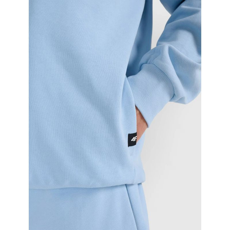 Men's sweatshirt with hood, open, 4F 4FRSS25TSWSM2111-34S *Kategoria tymczasowa Your Sports Performance