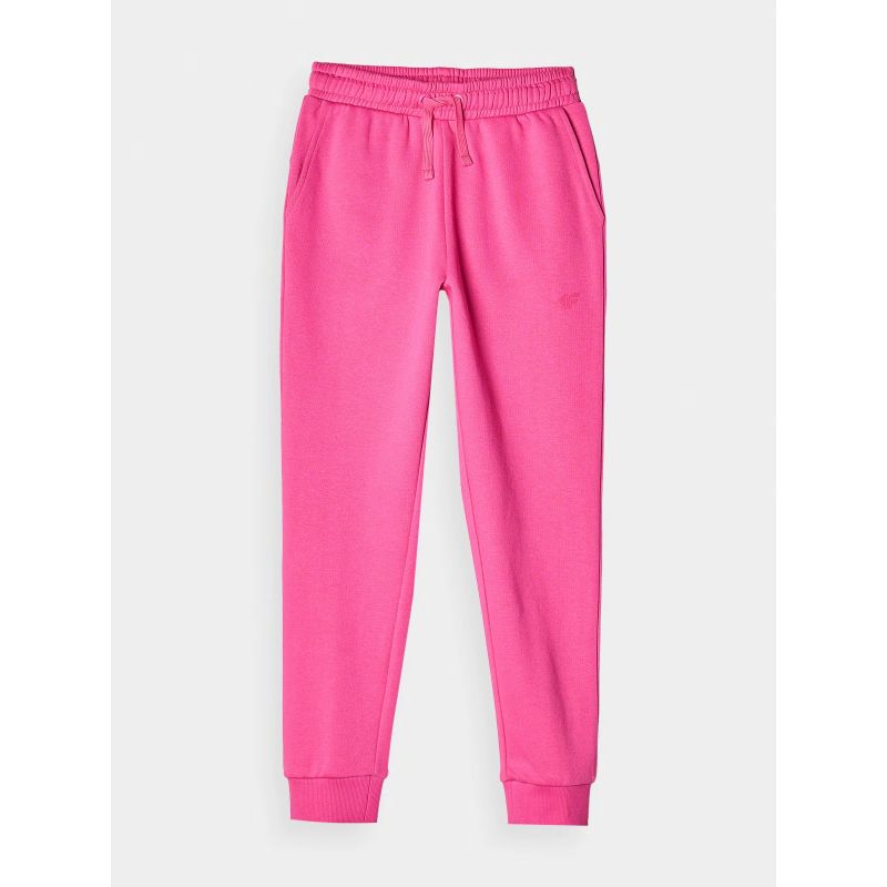 Girls' jogger sweatpants 4F Junior 4FJWMM00TTROF0828-55S *Kategoria tymczasowa Your Sports Performance