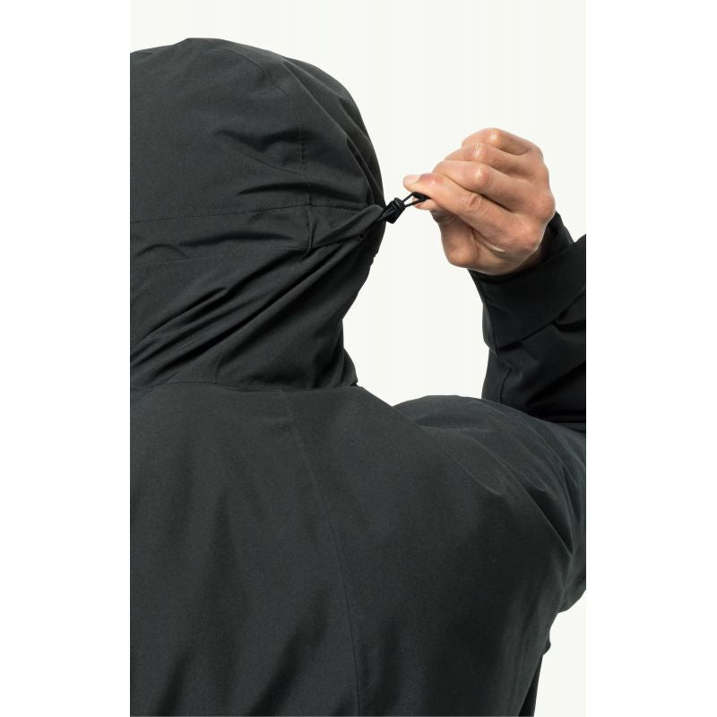 Jack Wolfskin TEMPELHOF JKT M men's winter jacket black windproof (1115491_6000) In preparation Your Sports Performance
