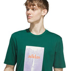adidas Waterfall Graphic Men's T-Shirt Green KS2173