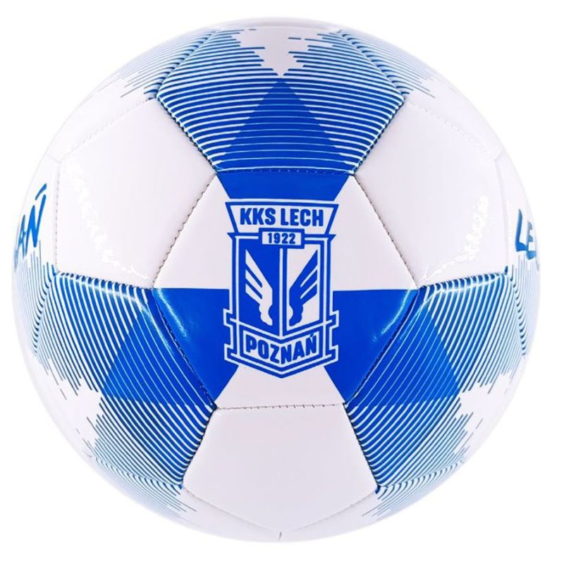 Lech Poznań White and Blue Coat of Arms Ball In preparation Your Sports Performance