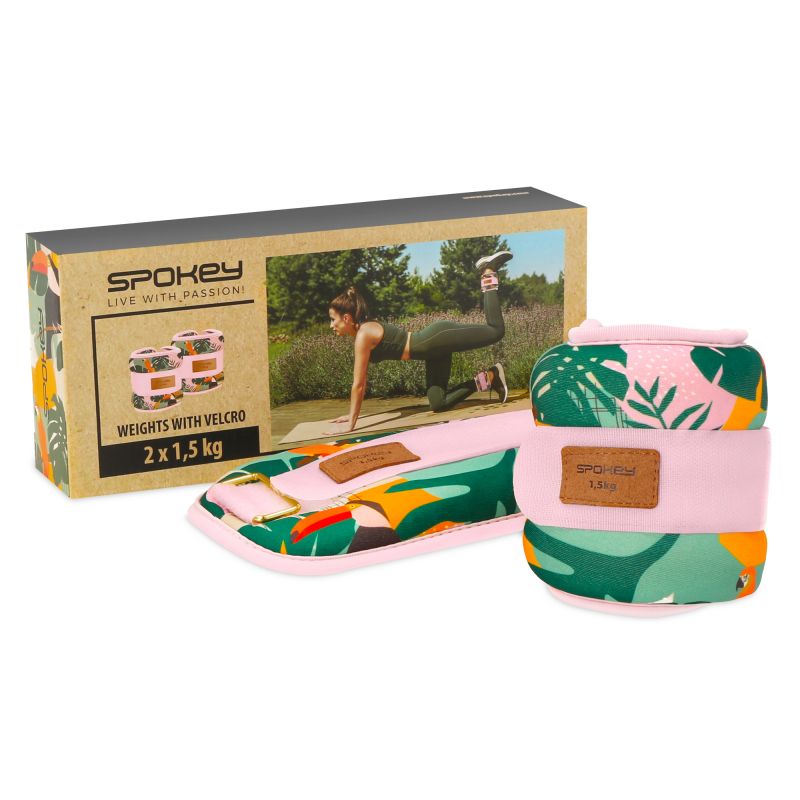 Spokey HOME JUNGLE ankle and wrist weights 2x 1.5 kg Accessories/Training equipment Your Sports Performance