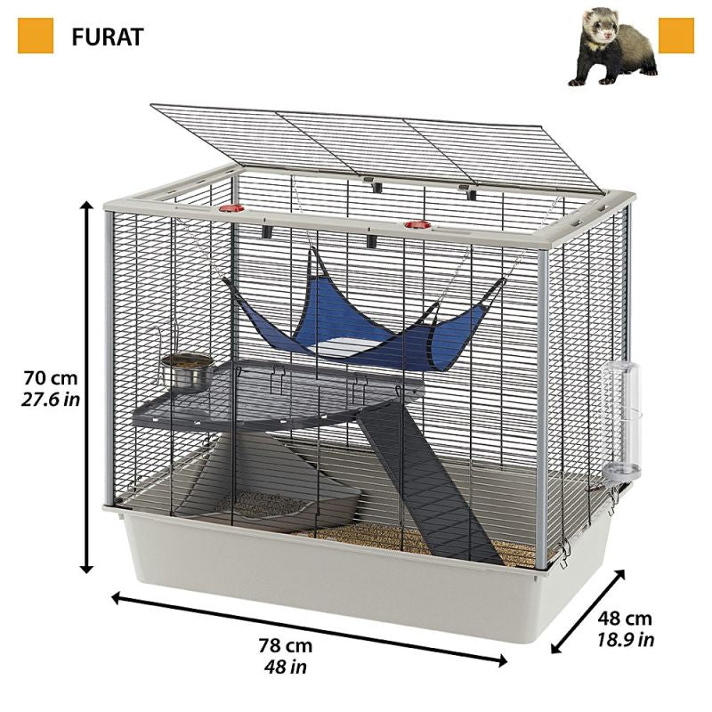 FERPLAST Furet Plus - Furet Plus ferret cage Dla małych zwierząt/Klatki Your Sports Performance