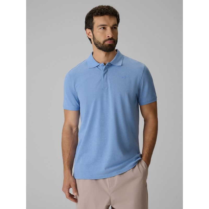 Men's regular polo shirt 4F 4FRSS26TPTSM0899-32M