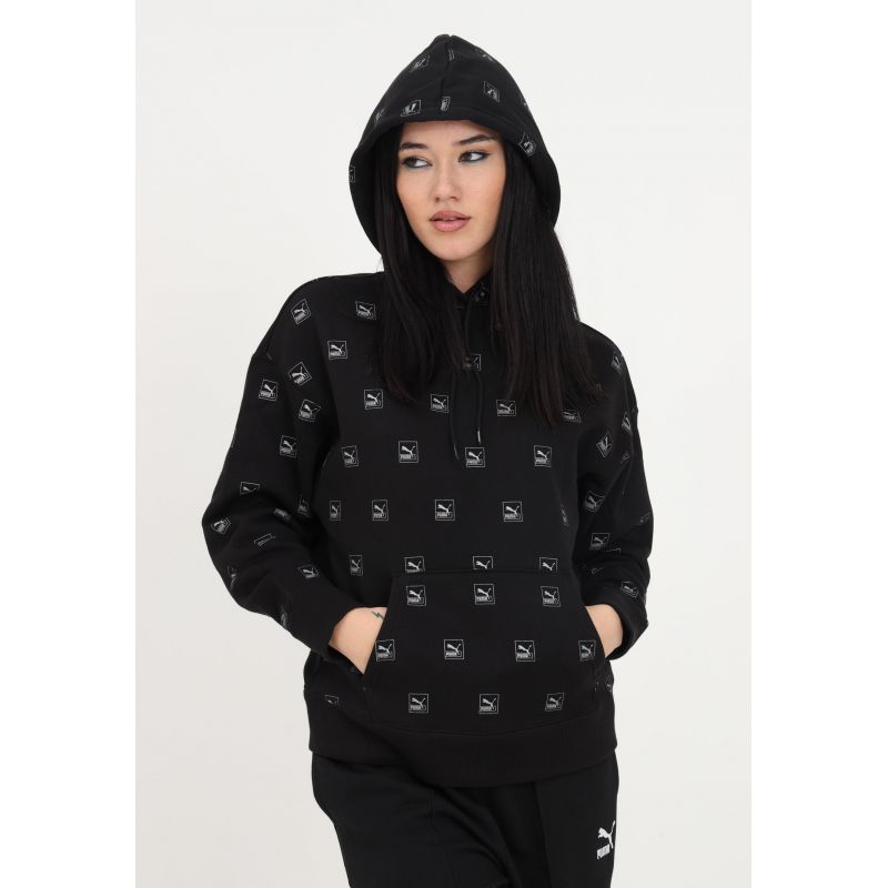 Sweatshirt Puma Brand Love AOP Hoodie FL W 535706 01 Clothing/Training Puma
