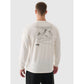 Men's oversize longsleeve with print 4F 4FWAW24TLONM315-11S 4f