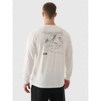 Men's oversize longsleeve with print 4F 4FWAW24TLONM315-11S 4f