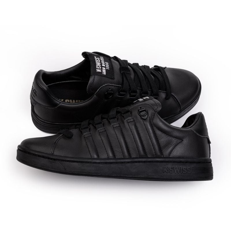 K-Swiss LOZAN II men's sneakers, natural leather, black (07943-904-M) In preparation Your Sports Performance