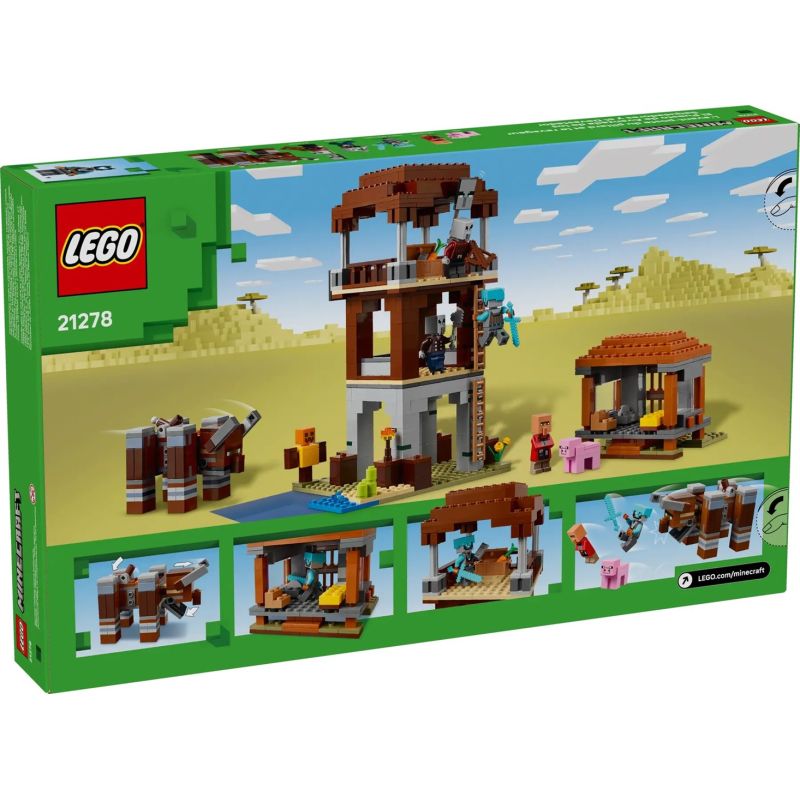 LEGO Minecraft 21278 Robbers and Devastators Hideout Kid/Toys Your Sports Performance