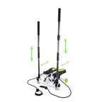 Inclined stepper with adjustable arms HMS S3096