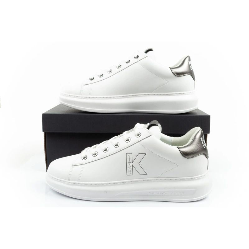 Karl Lagerfeld men's shoes sneakers Kapri natural leather white To be categorized Your Sports Performance