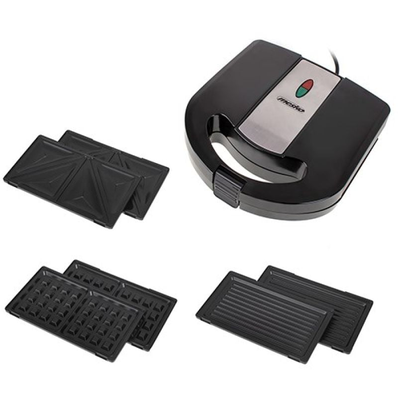 Adler MS 3045 3-in-1 sandwich maker (750W; black) AGD - Produkty/Opiekacze Your Sports Performance
