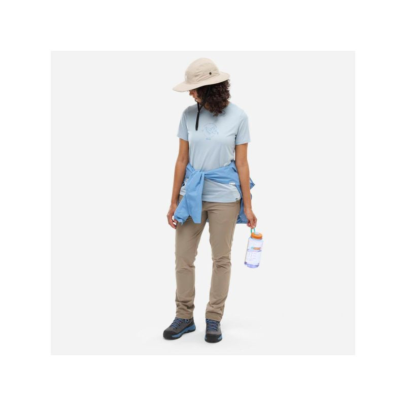 MILLET UBIC LIGHT TS SS W blue T-shirt
