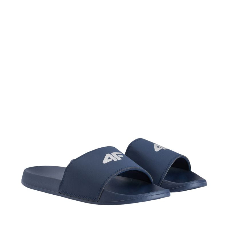 Men's flip-flops 4F M038 dark navy blue 4FWSS26FSLIM038 30S