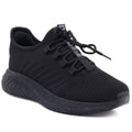 Black Big Star women's textile sports shoes UU274057 Big Star