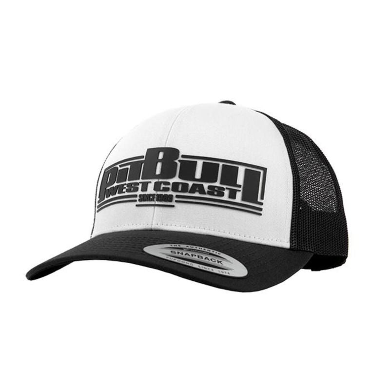 Pit Bull West Coast Classic Boxing Trucker Snapback Baseball Cap - 629005019000 Odzież/Czapki/Czapki z daszkiem Your Sports Performance