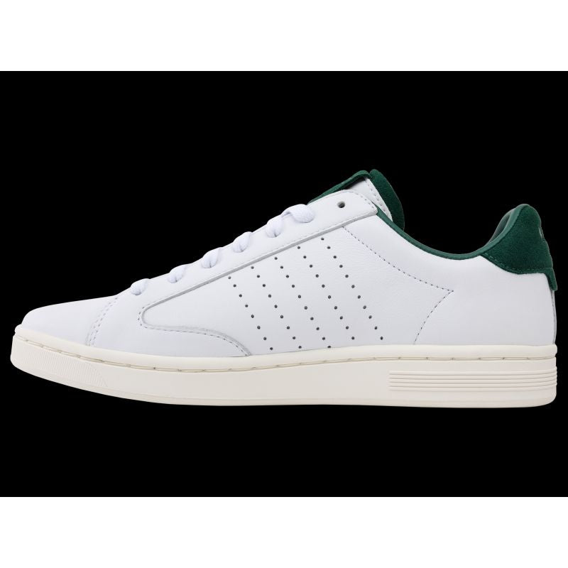 K-swiss LOZAN KLUB LTH WHITE/POSY GREEN/SNOW WHITE-M sneakers (07263-130-M) K- Swiss