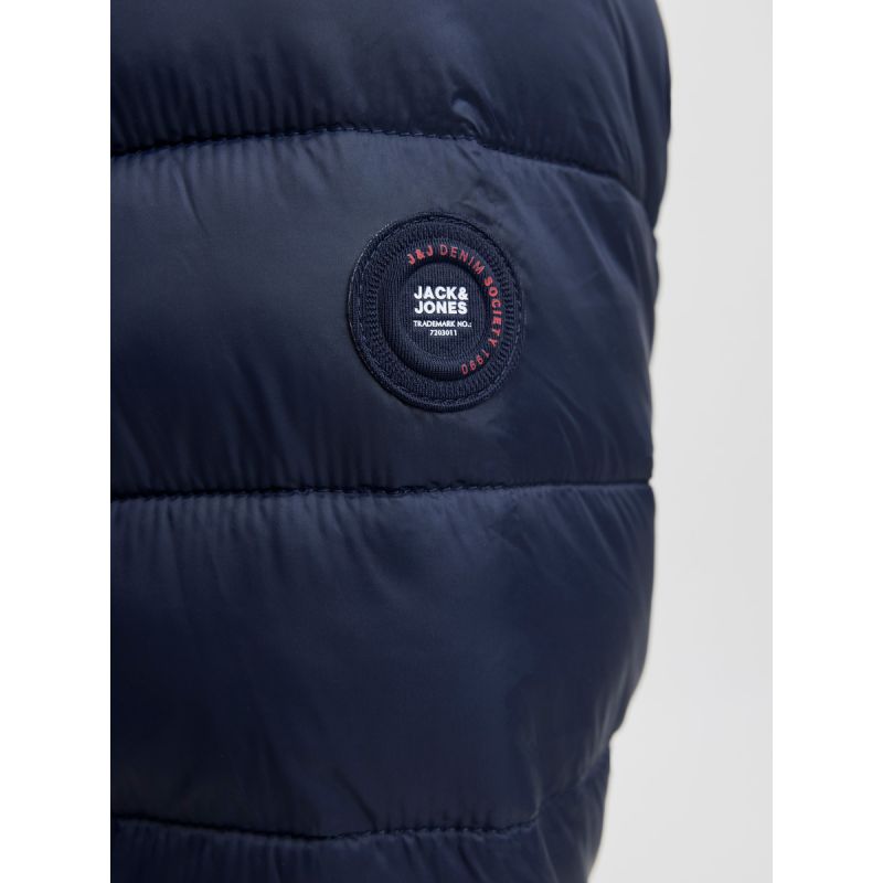 Jack&Jones men's down jacket JJEBRADLEY LIGHT PUFFER COLLAR NOOS 12280971 SKY CAPTIN In preparation Your Sports Performance