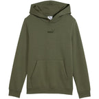 Puma ESS Small No. 1 Logo Centered Hoodie for Kids Khaki 692976 86