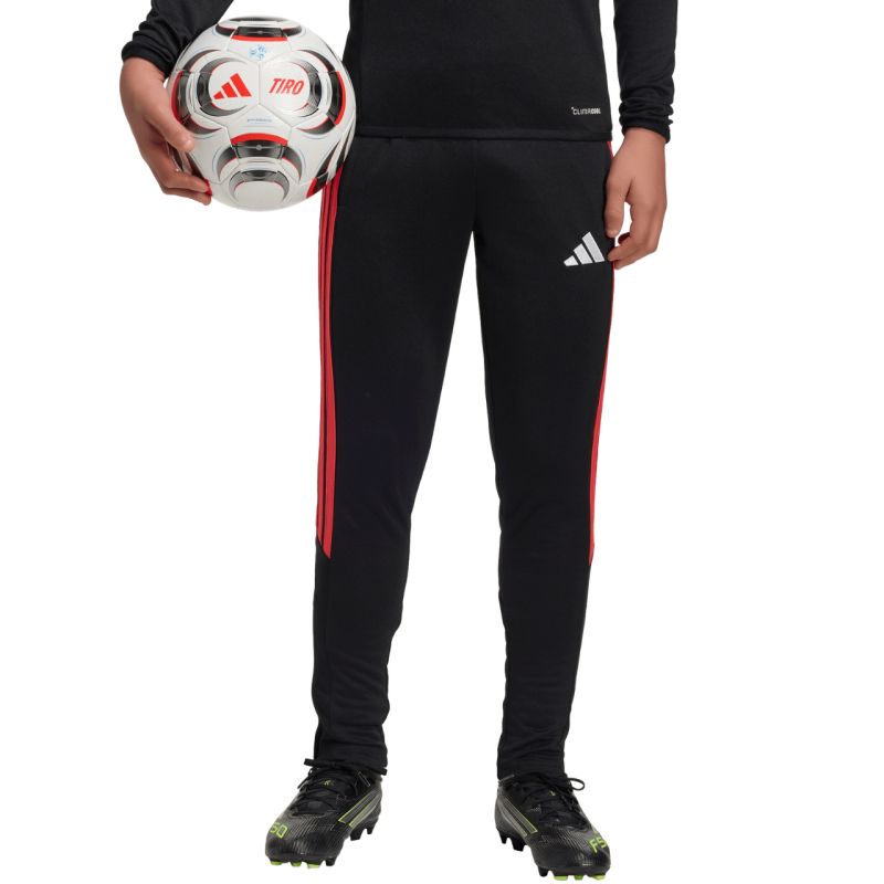 adidas Tiro 26 League kids' pants black and red JY9677 Clothing Your Sports Performance