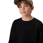 Boy's longsleeve t-shirt 4F M459 deep black 4FJWMM00TLONM459 20S