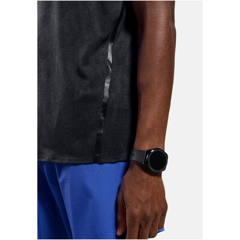 ODLO Zeroweight Engineered Chill-Tec Tank Crew Neck Technical Sleeveless Men's Shirt, Black