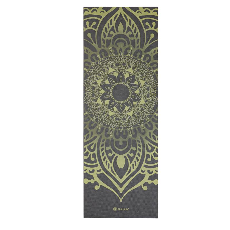 Gaiam Cool Matcha Sundial Layers 5mm 65735 yoga mat Accessories/Training equipment Your Sports Performance