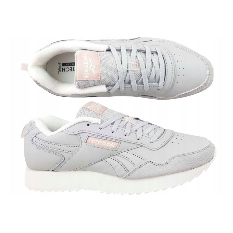 Reebok Royal Glide Ripple women's sports shoes sneakers gray (100024856) To be categorized Your Sports Performance