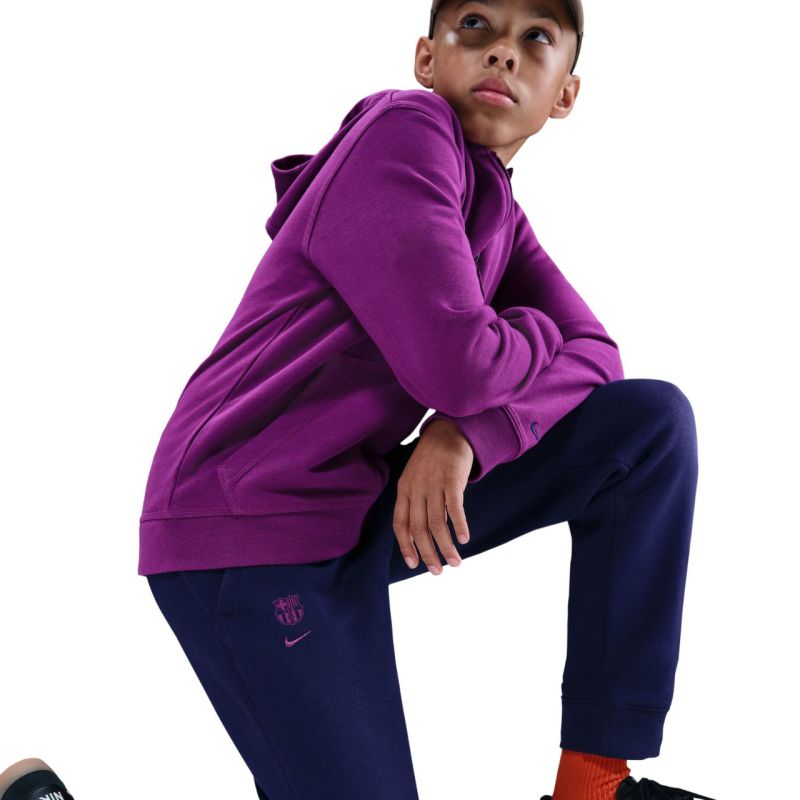 Nike FC Barcelona 25/26 Tech Fleece Kids' Pants Navy Blue HM4108 594